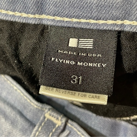 Flying Monkey•Blue Low Rise Skinny Jean•Sz 31 - Picture 6 of 7
